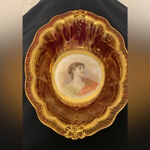 Z.S & Company Bavaria 10” Oval Serving Dish, rare